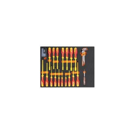 BETA 024504271 - Module en mousse EVA pour maintenance électrotechnique 1000 V (58 pcs.)