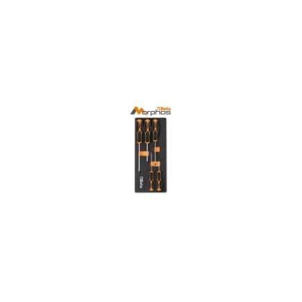 BETA 024510185 - Module en mousse EVA avec tournevis Morphos pour vis cruciformes Phillips® (vide)