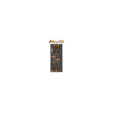 BETA 024510244 - Module en mousse EVA avec clés à douilles emmanchées profondes Morphos et à couple élevé (vide)