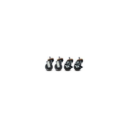 BETA 030220906 - 4 roues pivotantes de rechange pour cric hydraulique 3022 0,6