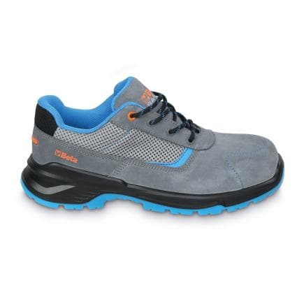 BETA 072000646 - Chaussure BASIC PLUS en cuir suédé avec inserts en mesh