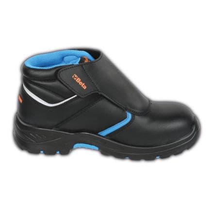 BETA 072040645 - Chaussure montante BASIC PLUS en cuir lisse hydrofuge avec protection frontale