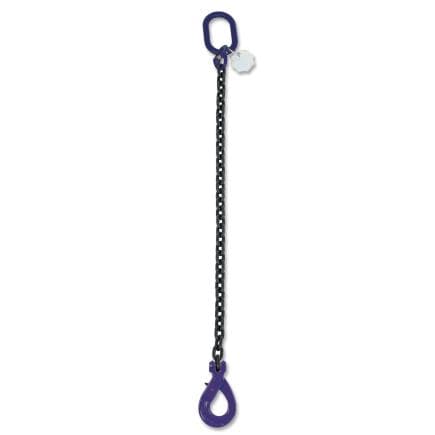 BETA 080911201 - ROBUR - Élingue chaîne à 1 brin chaîne à 1 bras, avec crochet Self-Locking, grade 10