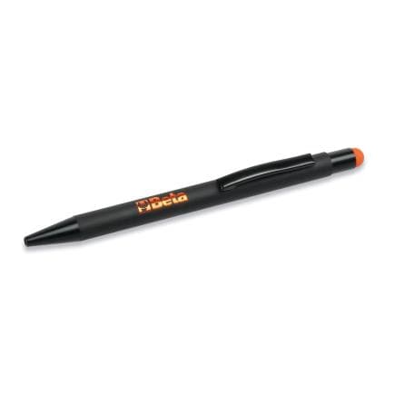 BETA 095920020 - Lot de 50 stylos en aluminium avec stylet en caoutchouc pour écran tactile