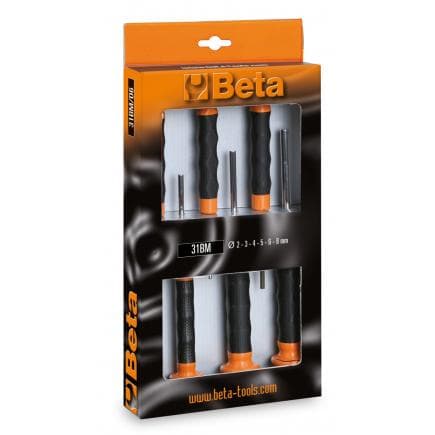 BETA 000310420 - Jeu de 6 chasse-goupilles gainés confort