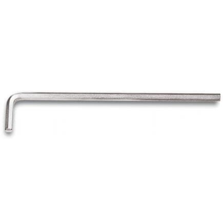 BETA 000960320 - Clé mâle 6 pans coudée longue chromée (lot muliple)
