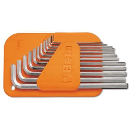 BETA 000960977 - Jeu de 12 clés mâles 6 pans coudées longue