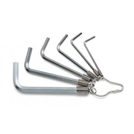 BETA 000960370 - Jeu de 6 clés mâles 6 pans coudées (lot muliple)