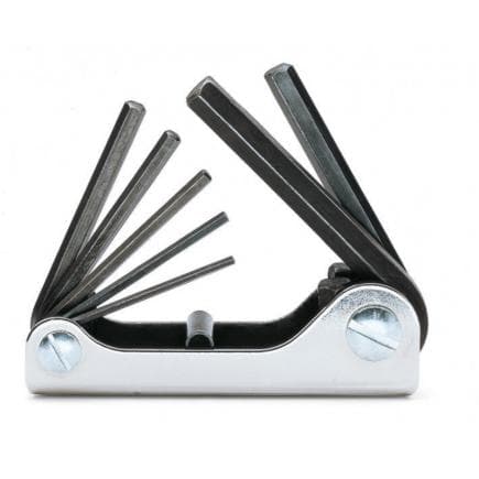 BETA 000960645 - Jeu de 7 clés mâles 6 pans coudées (lot muliple)