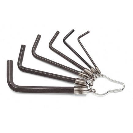BETA 000960740 - Jeu de 7 clés mâles 6 pans coudées (lot muliple)