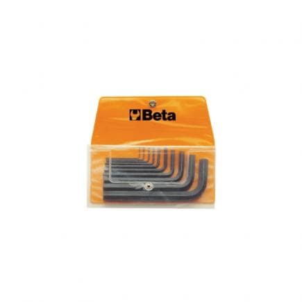 BETA 000960749 - Jeu de 11 clés mâles 6 pans coudées en trousse