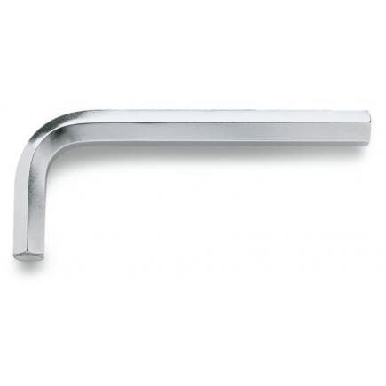 BETA 000961702 - Clé mâle 6 pans coudée chromée (lot muliple)