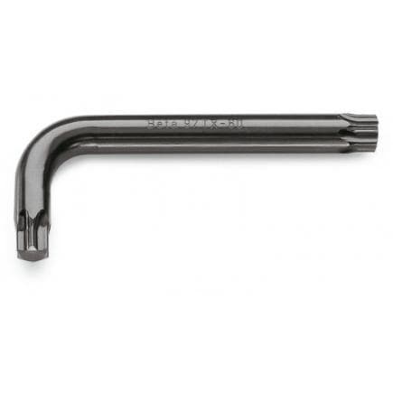 BETA 000970007 - Clé mâle coudée pour vis TORX® (lot muliple)