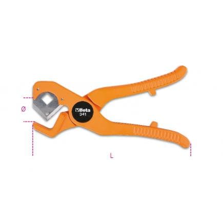 BETA 003410001 - Pince coupe-tubes en PVC