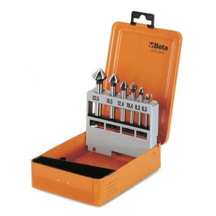 BETA 004260030 - Jeu de fraises à noyer à 3 dents en coffret