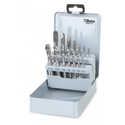 BETA 004290201 - Coffret de 14 tarauds machine