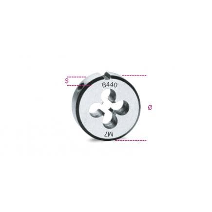 BETA 004400009 - Filière ronde pas gros en acier au chrome (lot muliple)