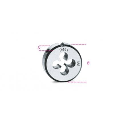 BETA 004410009 - Filière ronde pas fin en acier au chrome (lot muliple)