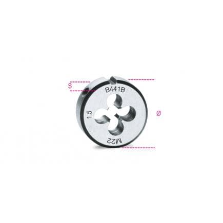 BETA 004410118 - Filière ronde avec pas fin en acier au chrome (lot muliple)