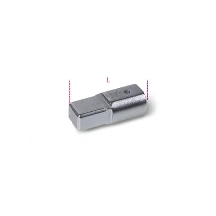 BETA 006590816 - Raccord avec attache rectangulaire femelle 9x12 mm et mâle 14x18 mm