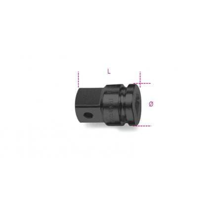 BETA 007100810 - Augmentateur carré femelle 3/8" et mâle 1/2" (lot muliple)