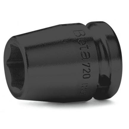 BETA 007200227 - Douilles hexagonales normales impact 1/2" (lot muliple)