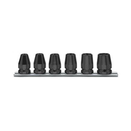 BETA 007200450 - Jeu de 6 douilles à chocs pour écrous Torx® sur support