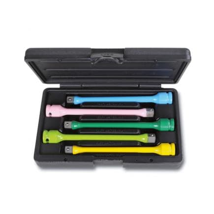 BETA 007200779 - Jeu de 5 douilles à chocs colorées à contrôle de couple en kit