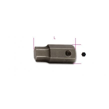 BETA 007270112 - Embout à chocs pour vis 6 pans creux avec entraînement 16 mm (lot muliple)