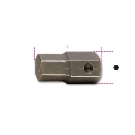 BETA 007270532 - Embout à choc pour vis 6 pans creux avec entraînement 32 mm (lot muliple)