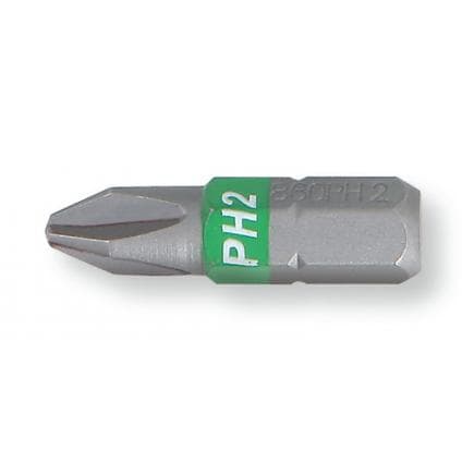 BETA 008600245 - Embout coloré pour visseuses pour vis Phillips® 1/4" (lot muliple)