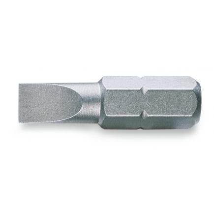 BETA 008610010 - Embout pour visseuses pour vis à fente 1/4" (lot muliple)