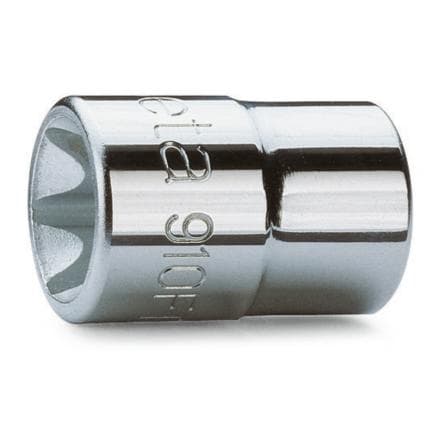 BETA 009100418 - Douille pour écrous Torx® 3/8" (lot muliple)
