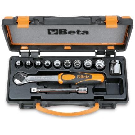 BETA 009100910 - Jeu de 10 douilles et 2 accessoires