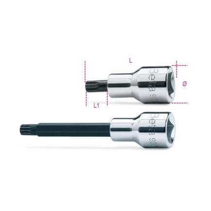 BETA 009200561 - Douille tournevis pour vis XZN® 1/2" (lot muliple)