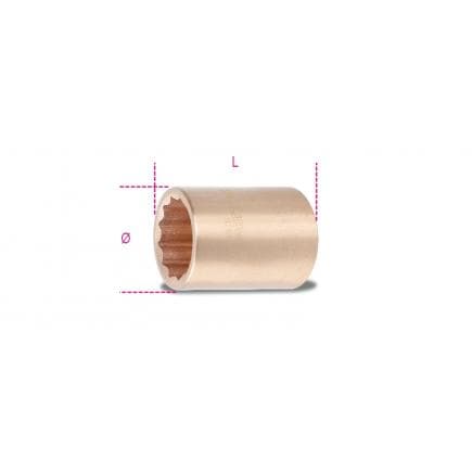 BETA 009260822 - Douille 12 pans antidéflagrante 3/4"