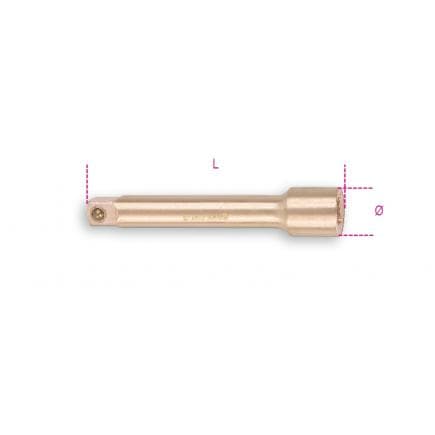 BETA 009260872 - Rallonge carrés mâle et femelle 3/4", antidéflagrante