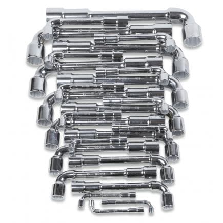 BETA 009320082 - Jeu de 25 clés à pipe débouchées