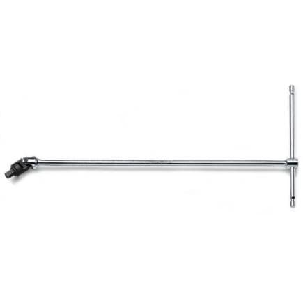 BETA 009530135 - Clés en T chromées avec mâle 6 pans articulé (lot muliple)