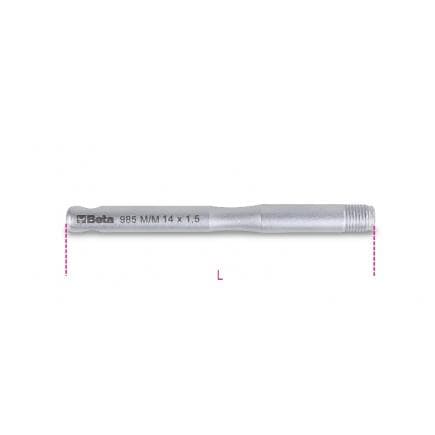 BETA 009850101 - Pivot guide mâle pour montage roues