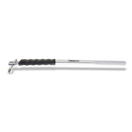 BETA 009870001 - Levier pour valves pneus avec protection en caoutchouc
