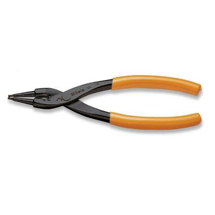 BETA 010320028 - Pince pour circlips intérieurs à becs droits avec poignées recouvertes de PVC (lot muliple)