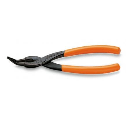 BETA 010330021 - Pince pour circlips intérieurs à becs coudés à 45° avec poignées recouvertes de PVC (lot muliple)