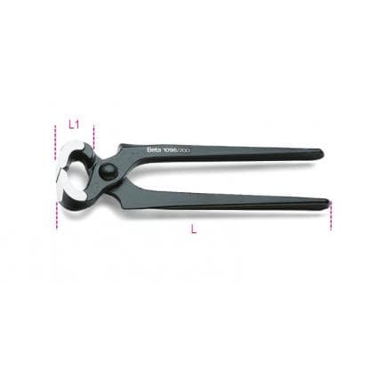 BETA 010960016 - Tenaille de menuisier (lot muliple)
