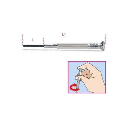 BETA 012290250 - Micro-tournevis pour vis Phillips® (lot muliple)
