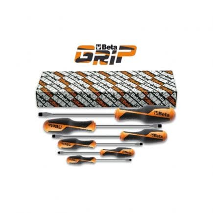 BETA 012600306 - Jeu de 6 tournevis pour vis à fente