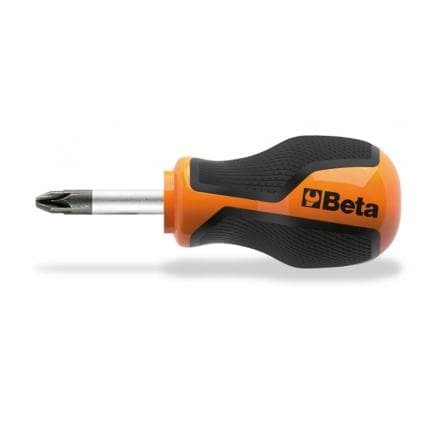 BETA 012690011 - Tournevis à lame courte pour vis Pozidriv®-Supadriv® (lot muliple)