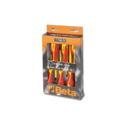 BETA 012730851 - Jeu de 6 tournevis (art. 1274MQ, 1272MQ)