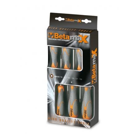 BETA 012970409 - Jeu de 6 tournevis pour vis Torx®