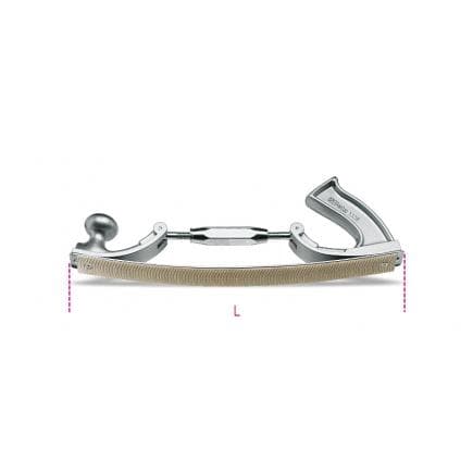 BETA 013380001 - Monture plate et flexible avec lime fraisée (lot muliple)